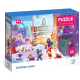 Puzzle Craciun - Orasul pregatit de Craciun (60 piese)