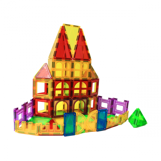 Joc de constructie magnetic - 70 piese Joc de constructie magnetic - 70 piese