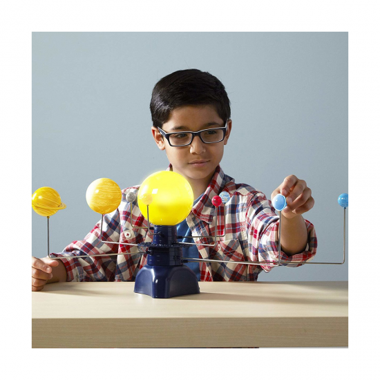 Sistem solar pentru copii, motorizat, in limba Romana