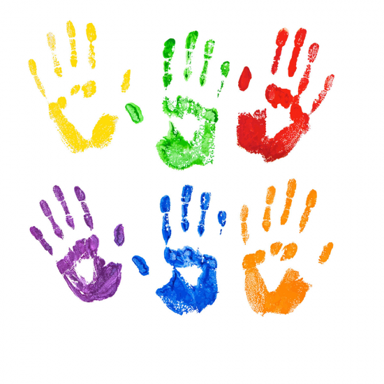 Set 6 acuarele pentru pictat cu mana