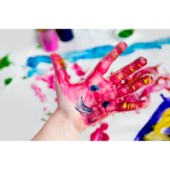 Set 6 acuarele pentru pictat cu mana