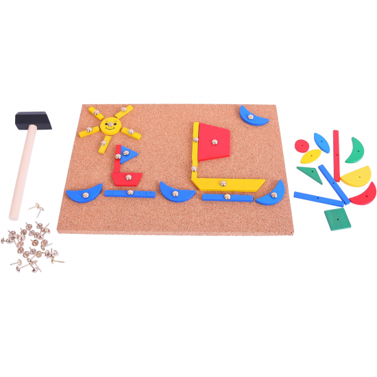 Set de creatie - Forme din lemn