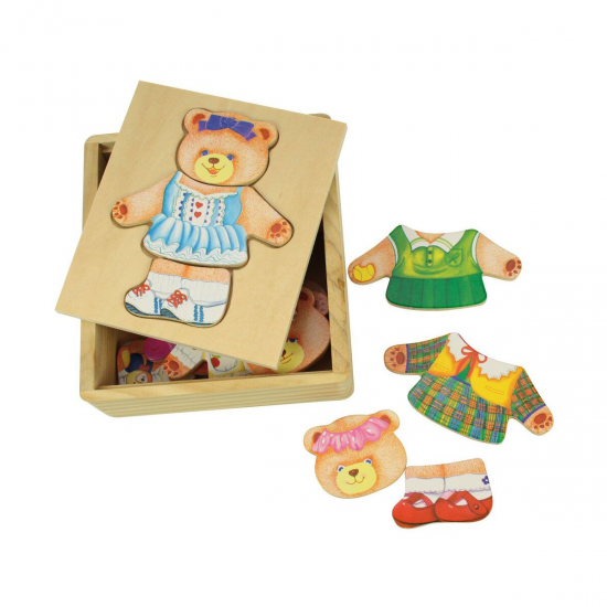 Joc lemn de potrivire - doamna Urs