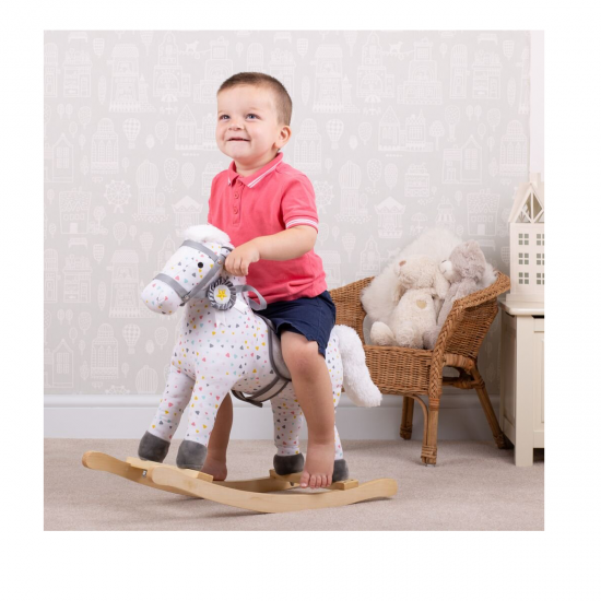 Calut balansoar din lemn Calut balansoar din lemn