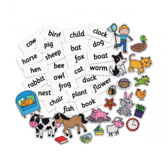 Joc educativ - Primele cuvinte in limba engleza