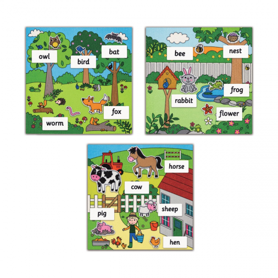 Joc educativ - Primele cuvinte in limba engleza