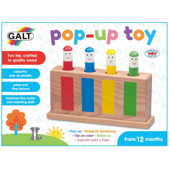 Jucarie din lemn Pop-Up Jucarie din lemn Pop-Up