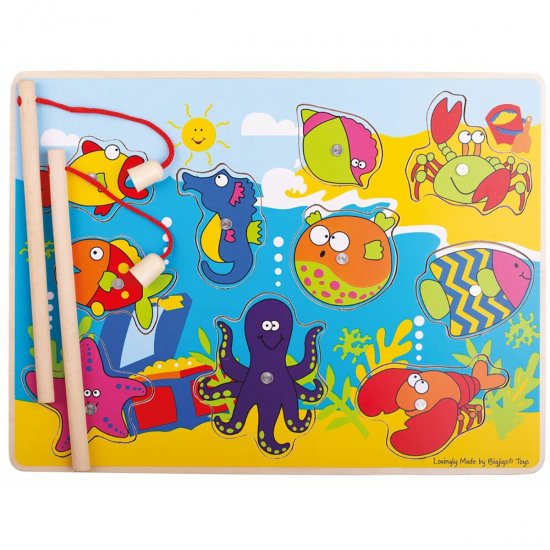 Joc de pescuit magnetic - Animalutele marine