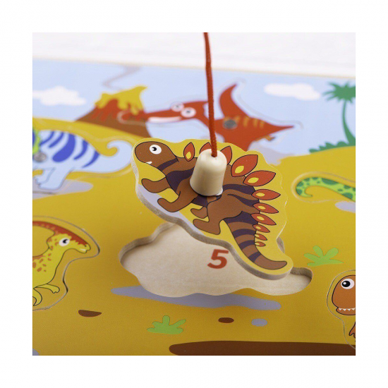 Joc magnetic - Dinozaurii fiorosi Joc magnetic - Dinozaurii fiorosi