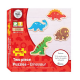 Puzzle lemn - Dinozauri Puzzle lemn - Dinozauri