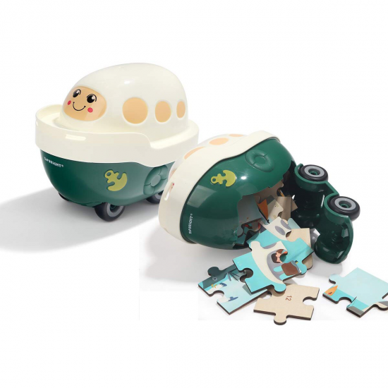 Puzzle din lemn - Vaporas