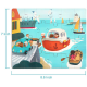Puzzle din lemn - Vaporas