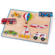 Puzzle lemn incastru - Vehicule
