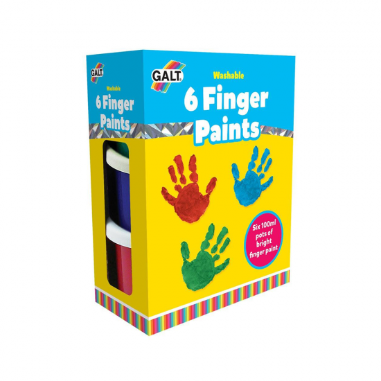 Set 6 acuarele pentru pictat cu mana