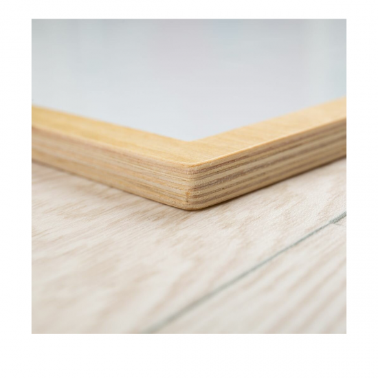 Tabla magnetica cu rama din lemn