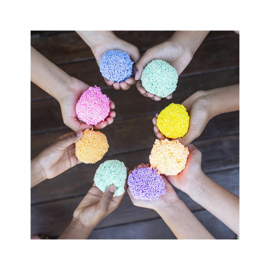 Spuma de modelat Playfoam - Set 6 culori Spuma de modelat Playfoam - Set 6 culori