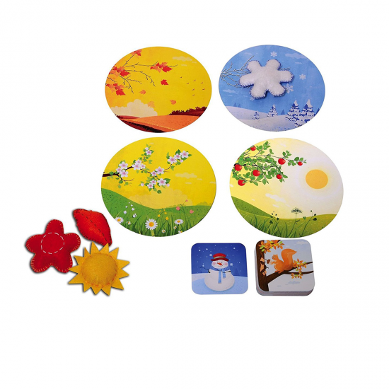 Joc educativ - Descopera anotimpurile