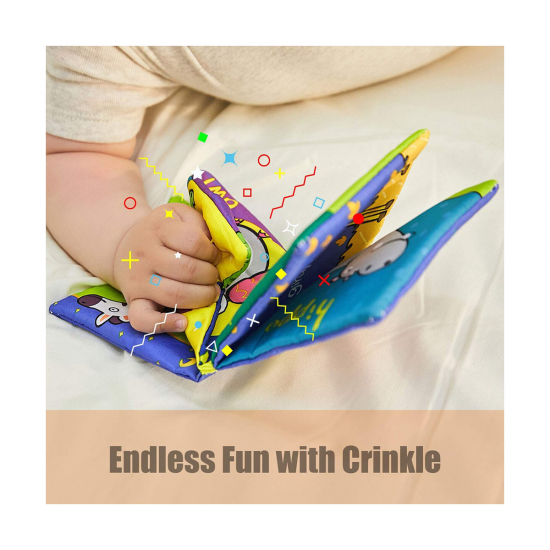 Set de 6 carticele fosnitoare pentru bebelusi