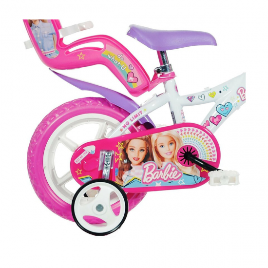 Bicicleta copii, 12 inch, Barbie la plimbare, Dino Bikes Bicicleta copii, 12 inch, Barbie la plimbare, Dino Bikes
