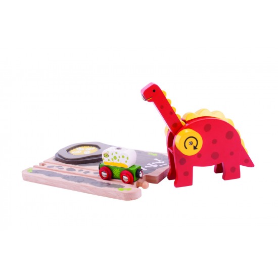 Macara de lemn - Dinozaur Macara de lemn - Dinozaur