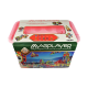Joc de constructie magnetic - 118 piese Joc de constructie magnetic - 118 piese