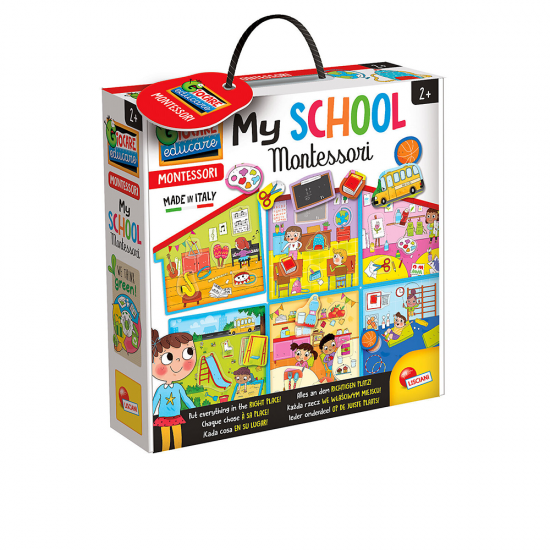 Joc Montessori - Scoala mea