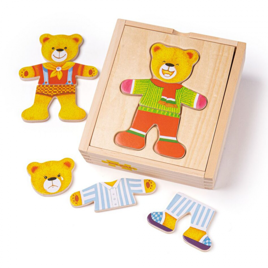 Joc lemn de potrivire - domnul Urs