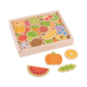 Set magnetic - Fructe si Legume din lemn