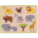 Puzzle incastru din lemn - Safari Puzzle incastru din lemn - Safari