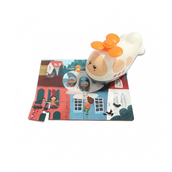 Puzzle din lemn - Elicopter