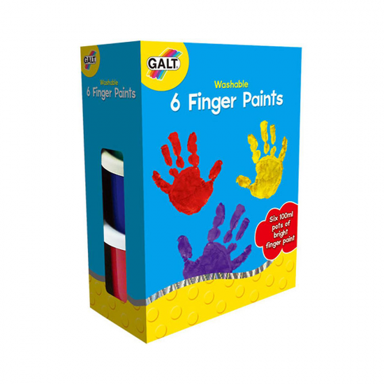 Set 6 acuarele pentru pictat cu mana