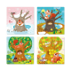 Puzzle 4 in 1 - Anotimpurile (12, 16, 20, 24 piese)