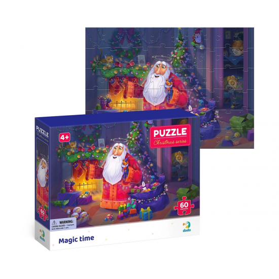 Puzzle Craciun - Magia Craciunului (60 piese)