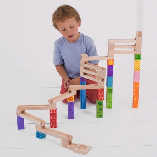 Marble Run din lemn