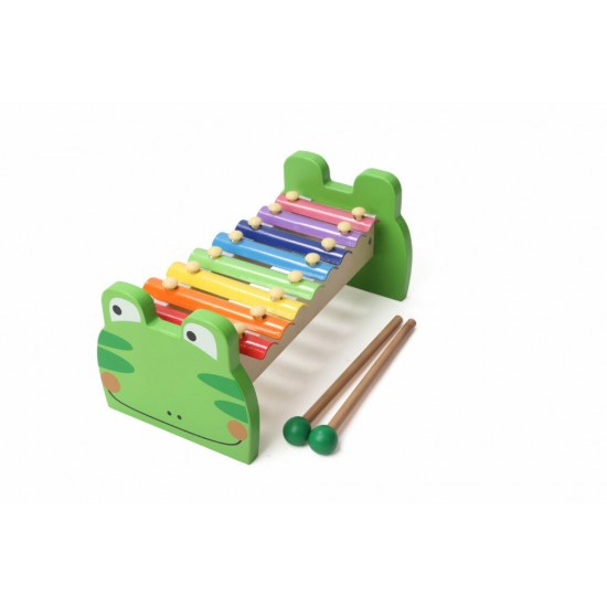 Xilofon din lemn - Broscuta vesela