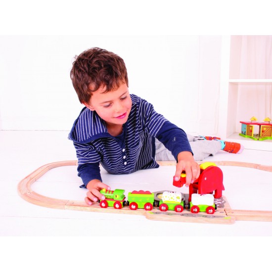 Macara de lemn - Dinozaur Macara de lemn - Dinozaur