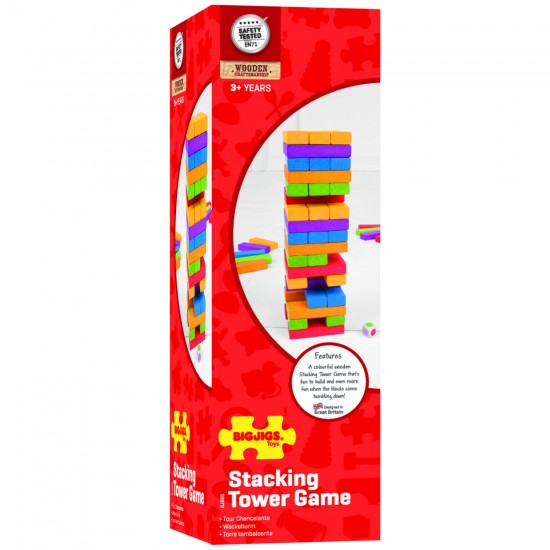 Joc de indemanare - Jenga - Turnuletul instabil Joc de indemanare - Jenga - Turnuletul instabil
